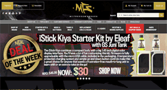 Desktop Screenshot of myfreedomsmokes.com